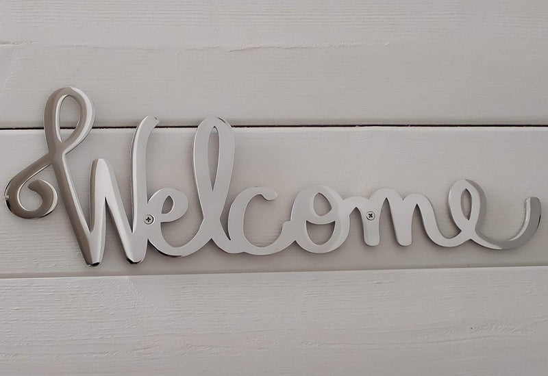 Way Of Hearts Metal Welcome Sign - Way of Hearts