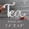 Way Of Hearts Metal Tea Sign - Way of Hearts
