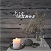 Way Of Hearts Metal Welcome Sign - Way of Hearts