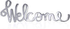 Way Of Hearts Metal Welcome Sign - Way of Hearts