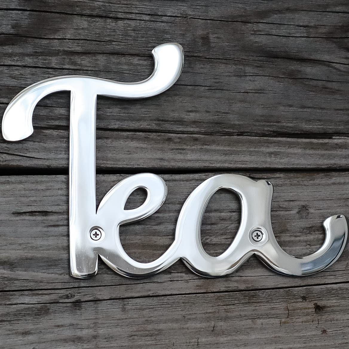 Way Of Hearts Metal Tea Sign