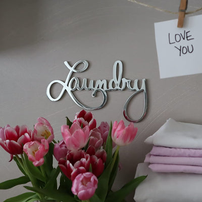 Way Of Hearts Metal Laundry Sign - Way of Hearts