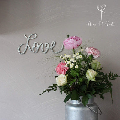 Way Of Hearts Stainless Steel Love Sign - Way of Hearts