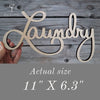 Wooden Laundry Sign - Way of Hearts