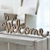 Wooden Welcome Sign for Wall Art - Way of Hearts