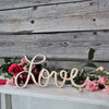Wooden Love Sign - Way of Hearts