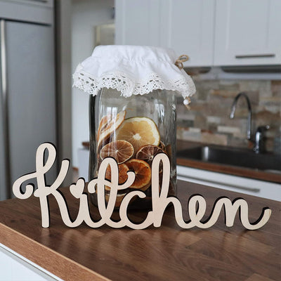 Wooden Kitchen Sign - Way of Hearts