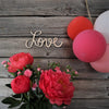 Wooden Love Sign - Way of Hearts