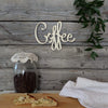 Wooden Coffee Sign - Way of Hearts