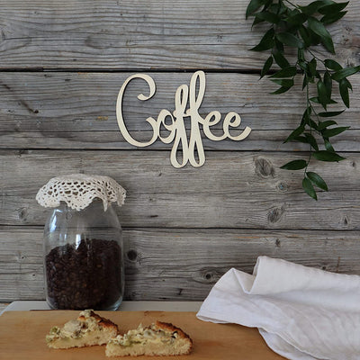 Wooden Coffee Sign - Way of Hearts