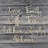 Wooden Coffee Sign - Way of Hearts