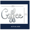 Way Of Hearts Stainless Steel Coffee Sign - Way of Hearts