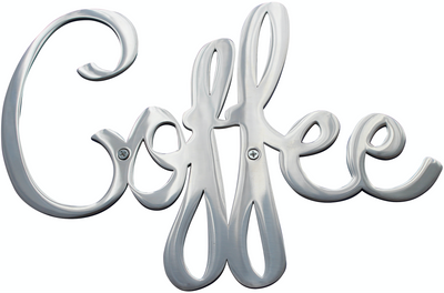 Way Of Hearts Stainless Steel Coffee Sign - Way of Hearts