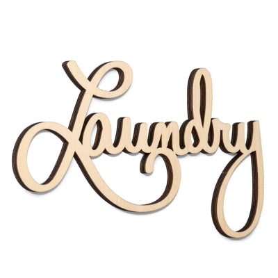 Wooden Laundry Sign - Way of Hearts
