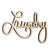 Wooden Laundry Sign - Way of Hearts