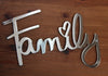 Way Of Hearts Stainless Steel Family Sign - Way of Hearts