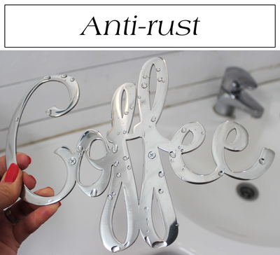 Way Of Hearts Stainless Steel Coffee Sign - Way of Hearts
