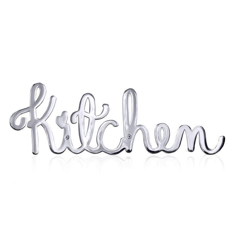 Way Of Hearts Metal Kitchen Sign