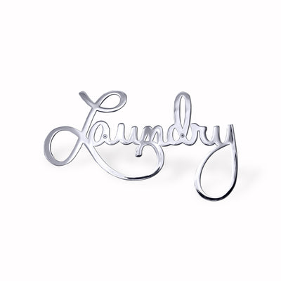 Way Of Hearts Metal Laundry Sign - Way of Hearts