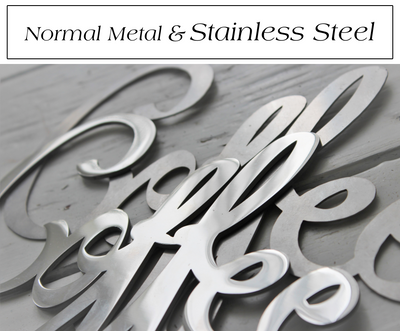 Way Of Hearts Stainless Steel Coffee Sign - Way of Hearts