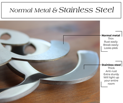 Way Of Hearts Stainless Steel Coffee Sign - Way of Hearts
